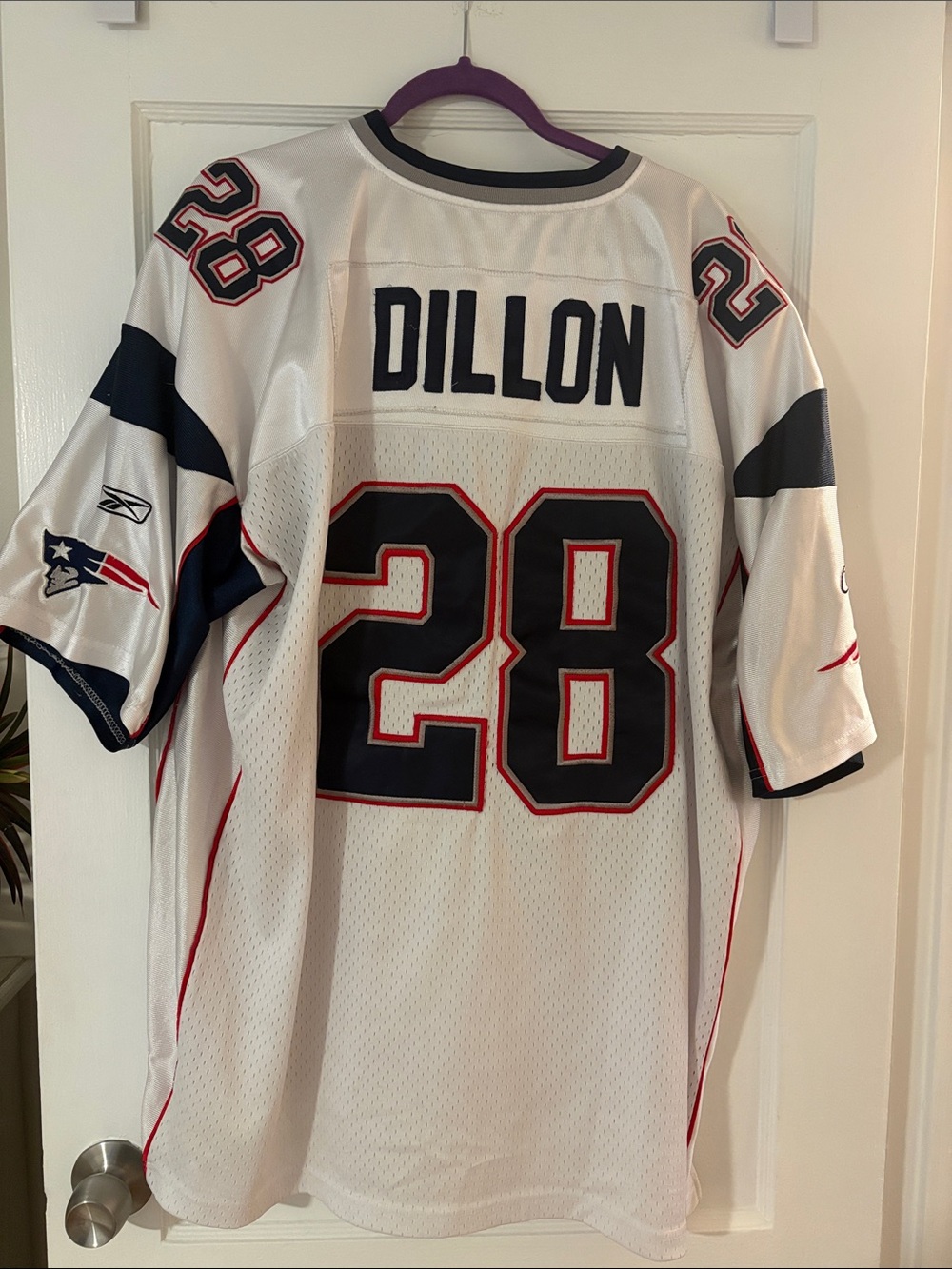 NFL/Reebok New England Patriots Corey Dillon #28 Authentic Football Jersey